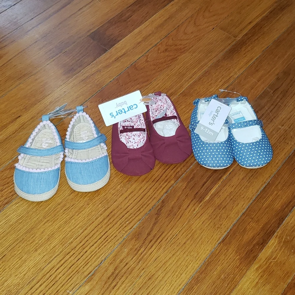 NWT baby girl shoes